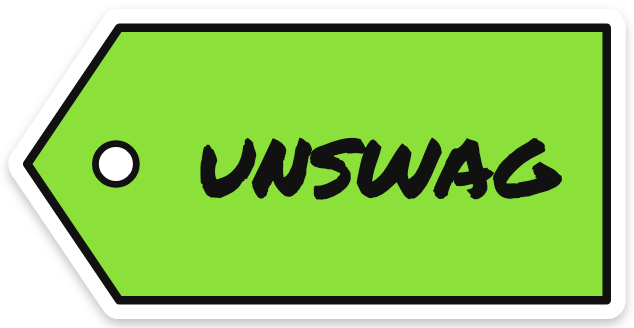 Unswag price tag sticker